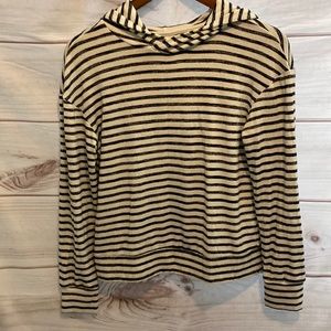 A new Day stripped hooded pull over